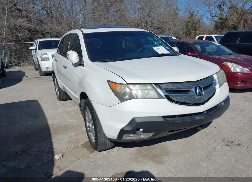 2007 ACURA MDX TECHNOLOGY PACKAGE VIN: 2HNYD28357H502052