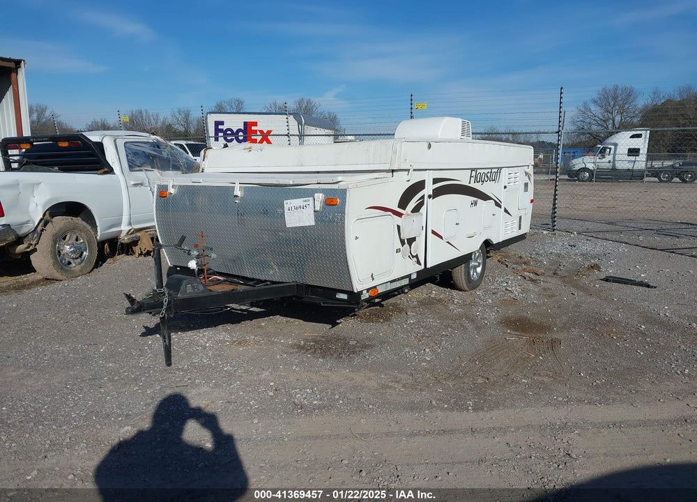 2010 FLAGSTAFF TRAVEL TRLR VIN: 4X4CFS719AD165085