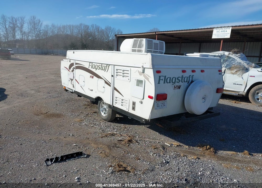 2010 FLAGSTAFF TRAVEL TRLR VIN: 4X4CFS719AD165085