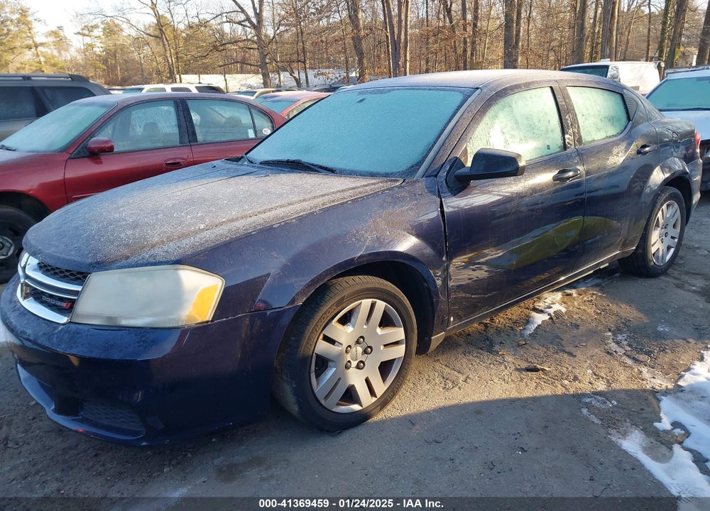 2013 DODGE AVENGER VIN: 1C3CDZAB5DN725354