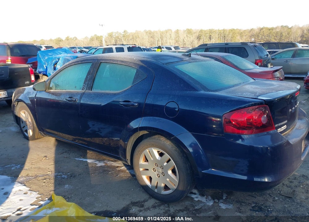 2013 DODGE AVENGER VIN: 1C3CDZAB5DN725354