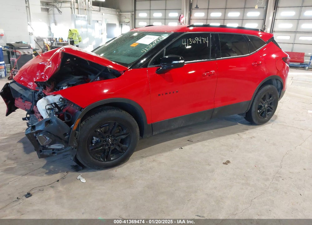 2021 CHEVROLET BLAZER FWD 2LT VIN: 3GNKBCRS0MS543430