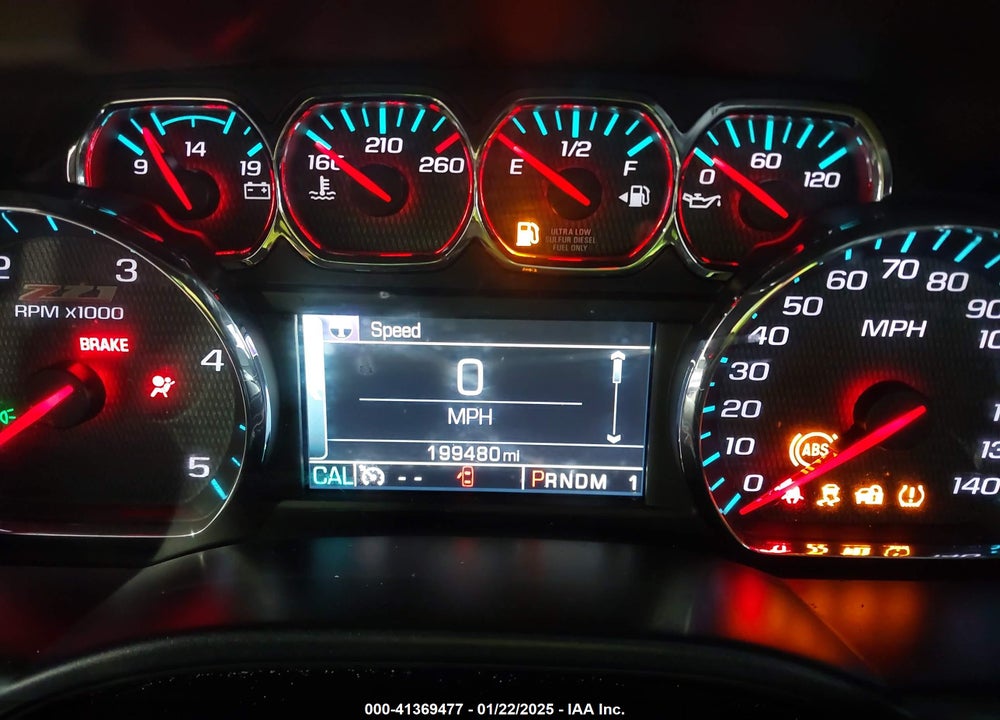 2015 CHEVROLET SILVERADO 2500HD LTZ VIN: 1GC1KWE80FF592683