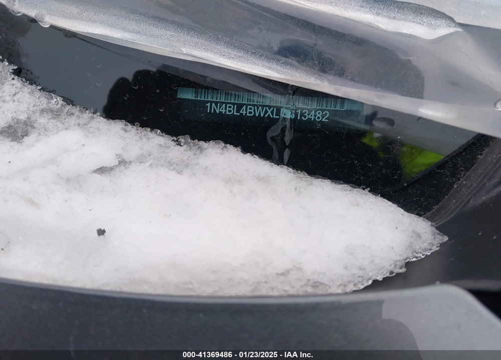 2020 NISSAN ALTIMA S INTELLIGENT AWD VIN: 1N4BL4BWXLN313482