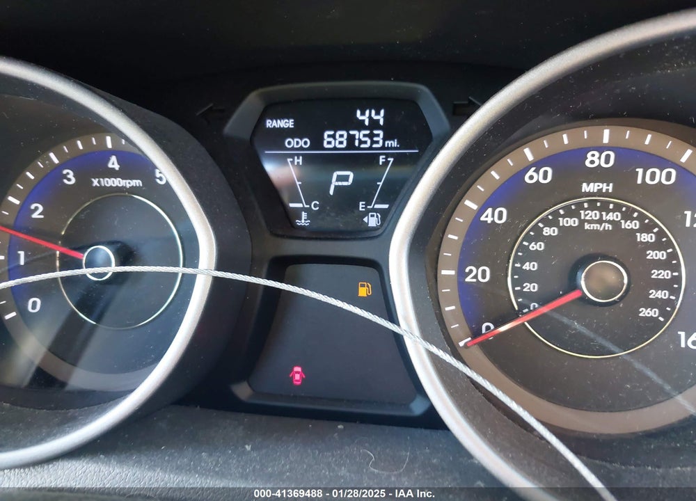 2011 HYUNDAI ELANTRA GLS (ULSAN PLANT) VIN: KMHDH4AE7BU103483