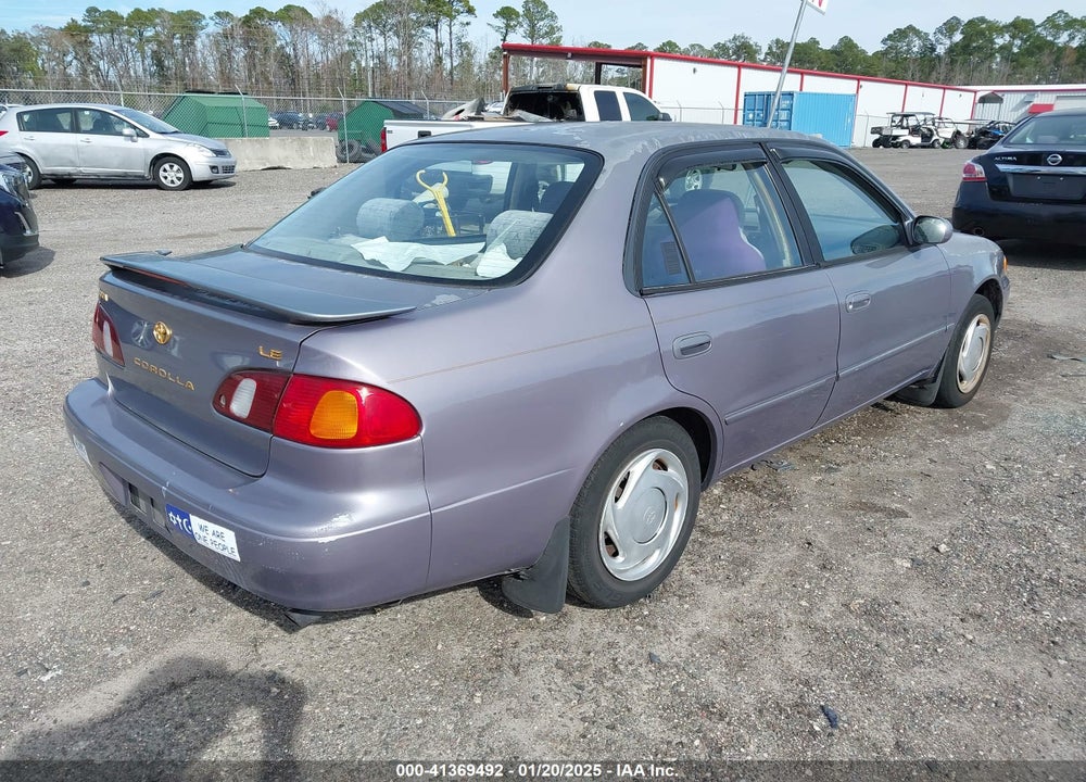 1998 TOYOTA COROLLA LE VIN: 2T1BR18E6WC047410