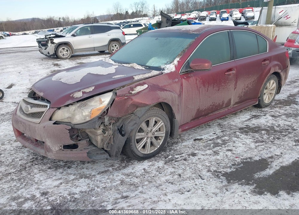 2012 SUBARU LEGACY VIN: 4S3BMBC6XC3010482