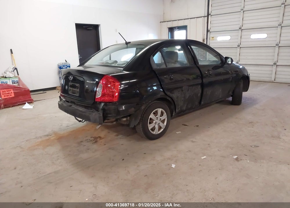 2010 HYUNDAI ACCENT GLS VIN: KMHCN4AC8AU517843
