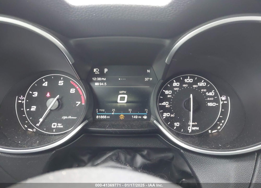 2018 ALFA ROMEO STELVIO TI SPORT AWD VIN: ZASFAKNN6J7B67213