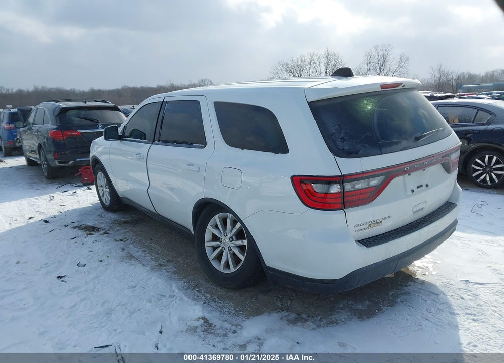 2015 DODGE DURANGO SXT VIN: 1C4RDJAG6FC760910