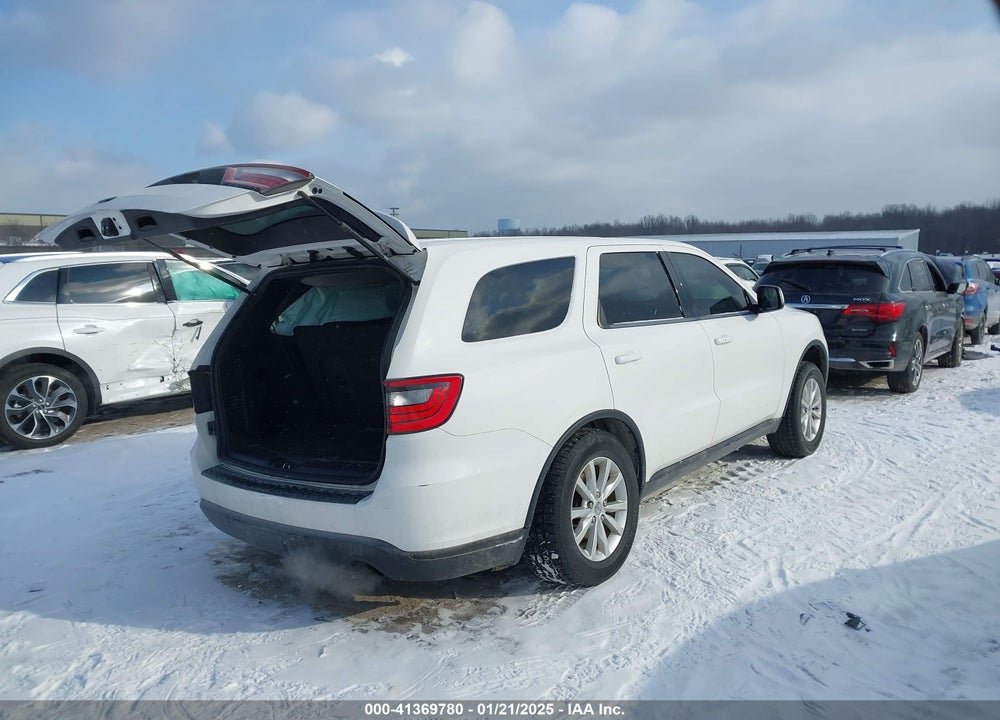 2015 DODGE DURANGO SXT VIN: 1C4RDJAG6FC760910