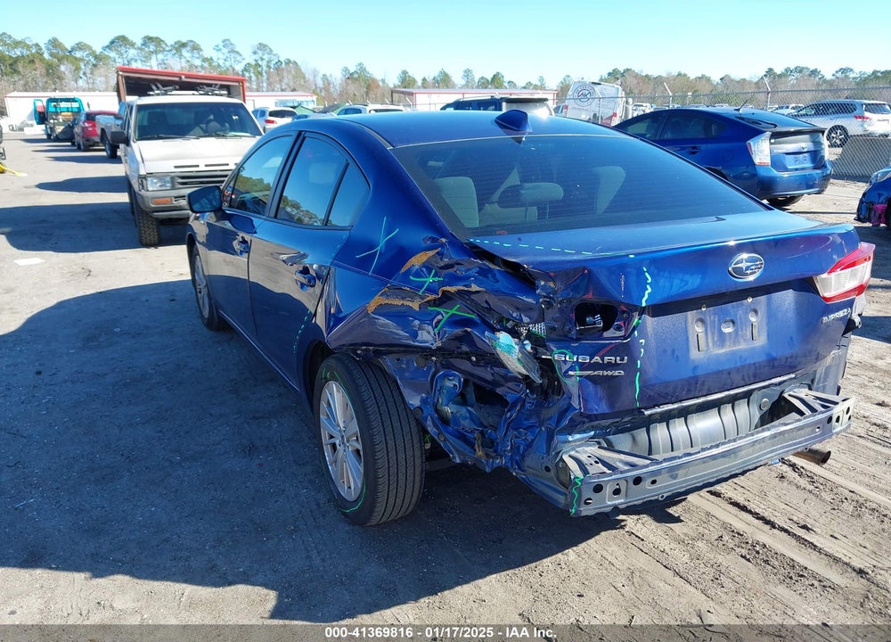 2018 SUBARU IMPREZA VIN: 4S3GKAB68J3612835