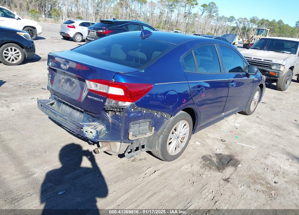 2018 SUBARU IMPREZA VIN: 4S3GKAB68J3612835