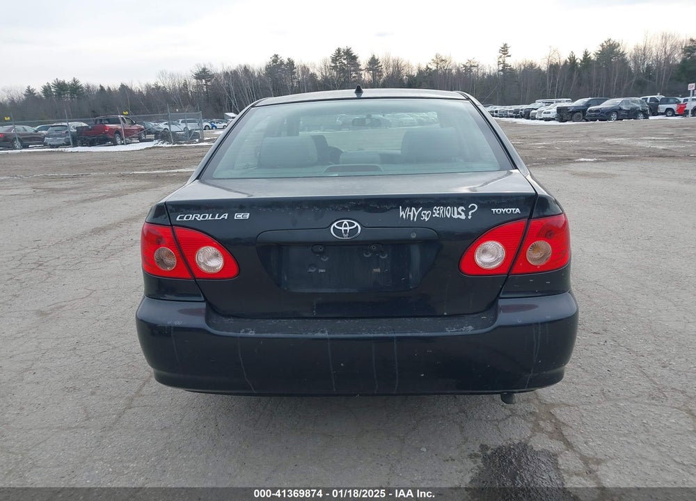 2005 TOYOTA COROLLA CE VIN: JTDBR32E952065711