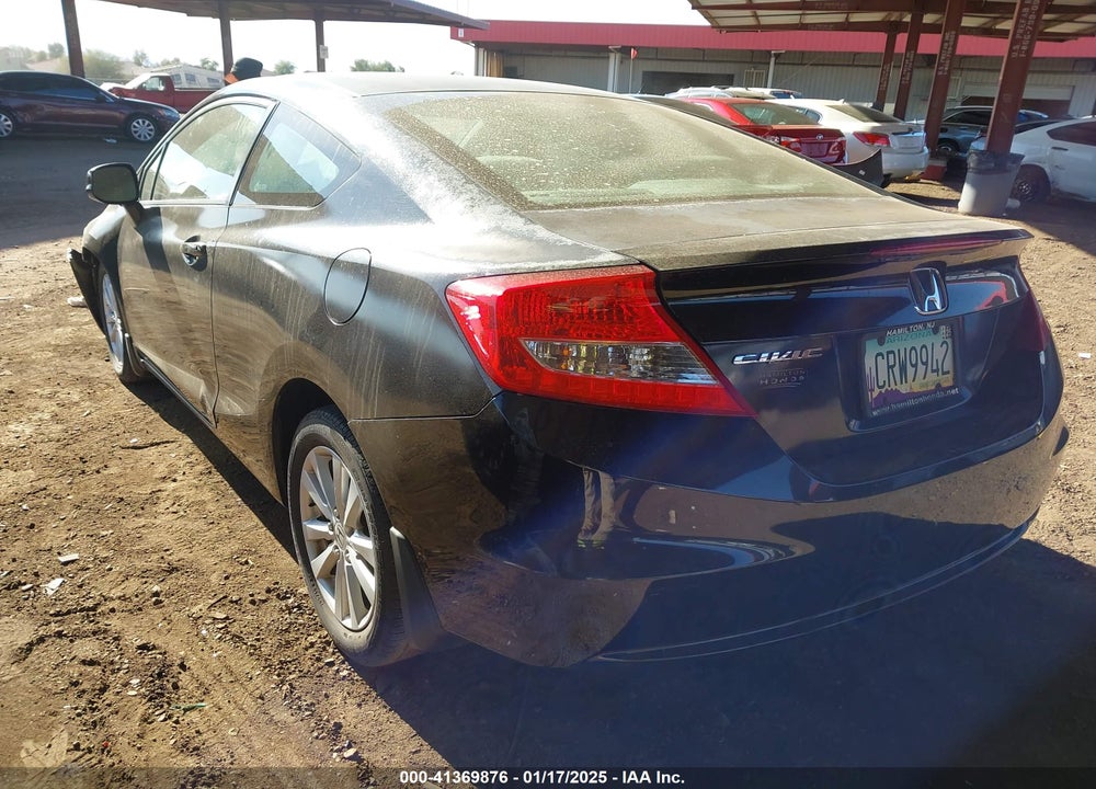 2012 HONDA CIVIC VIN: 2HGFG3A80CH524326