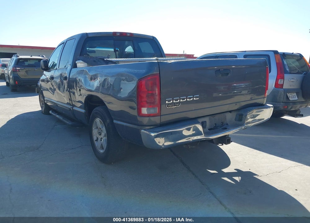 2002 DODGE RAM 1500 SLT VIN: 1D7HA18Z52S623958