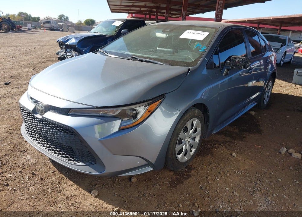 2020 TOYOTA COROLLA VIN: 5YFEPRAE8LP082456