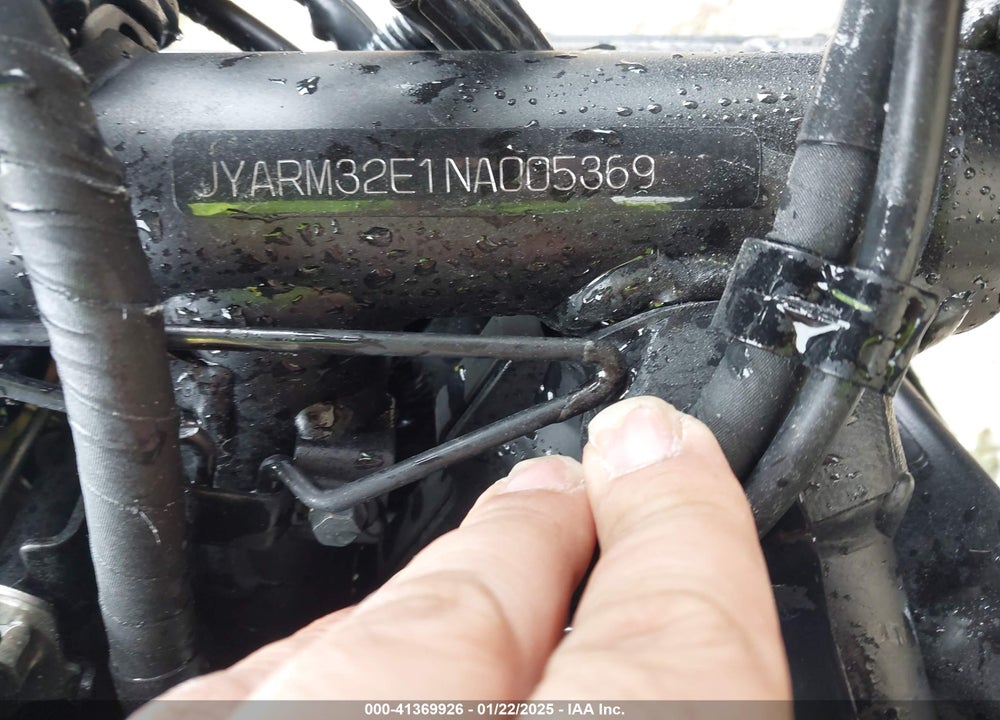 2022 YAMAHA MT07 VIN: JYARM32E1NA005369