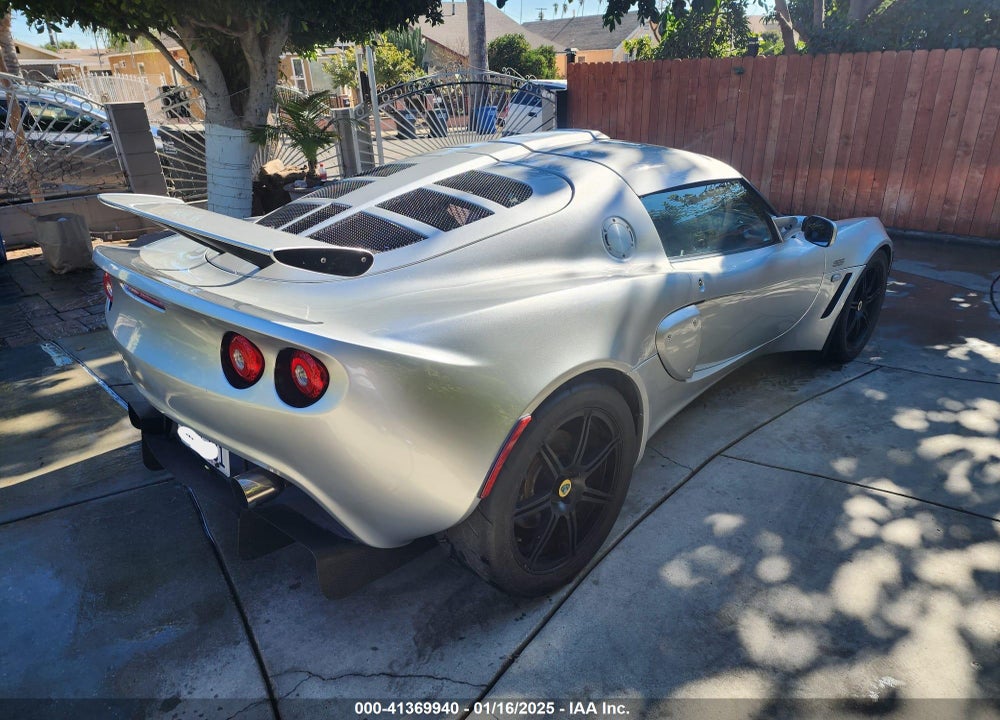 2007 LOTUS EXIGE S VIN: SCCVC11107HL83152