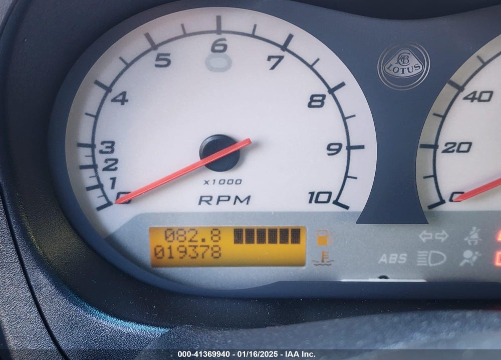 2007 LOTUS EXIGE S VIN: SCCVC11107HL83152