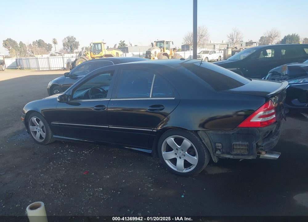 2006 MERCEDES-BENZ C 230 SPORT VIN: WDBRF52H96F828929