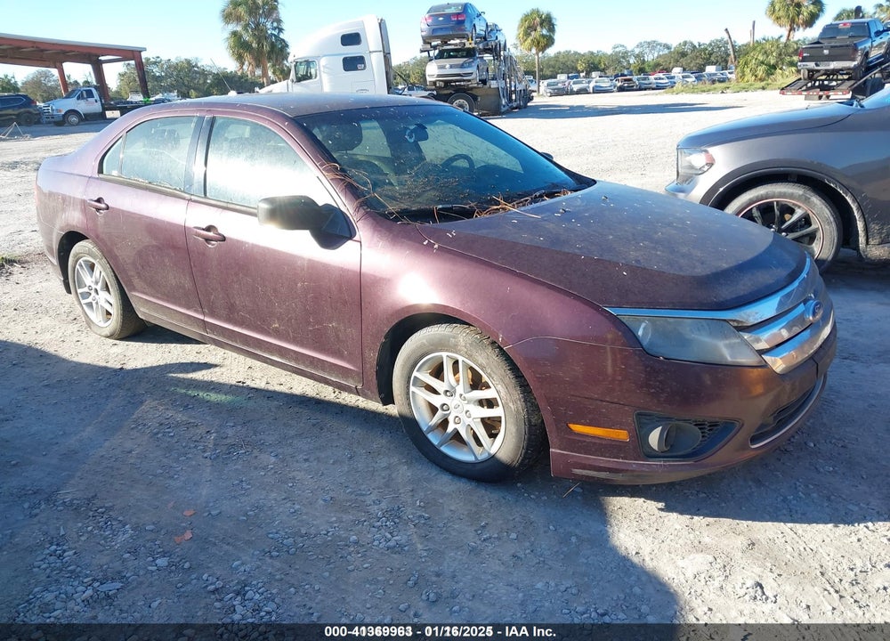 2011 FORD FUSION S VIN: 3FAHP0GA7BR304285