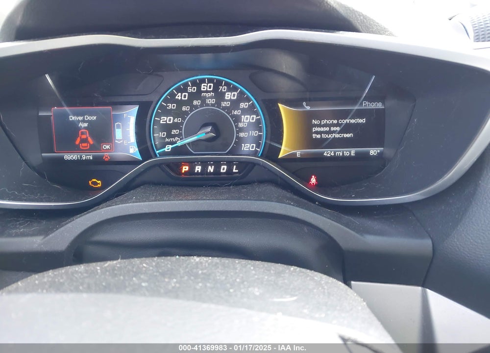 2015 FORD C-MAX HYBRID VIN: 1FADP5BU7FL121115