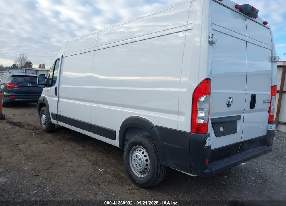 2025 RAM PROMASTER 2500 TRADESMAN HIGH ROOF 159 WB W/PASS SEAT VIN: 3C6LRVDG8SE519340