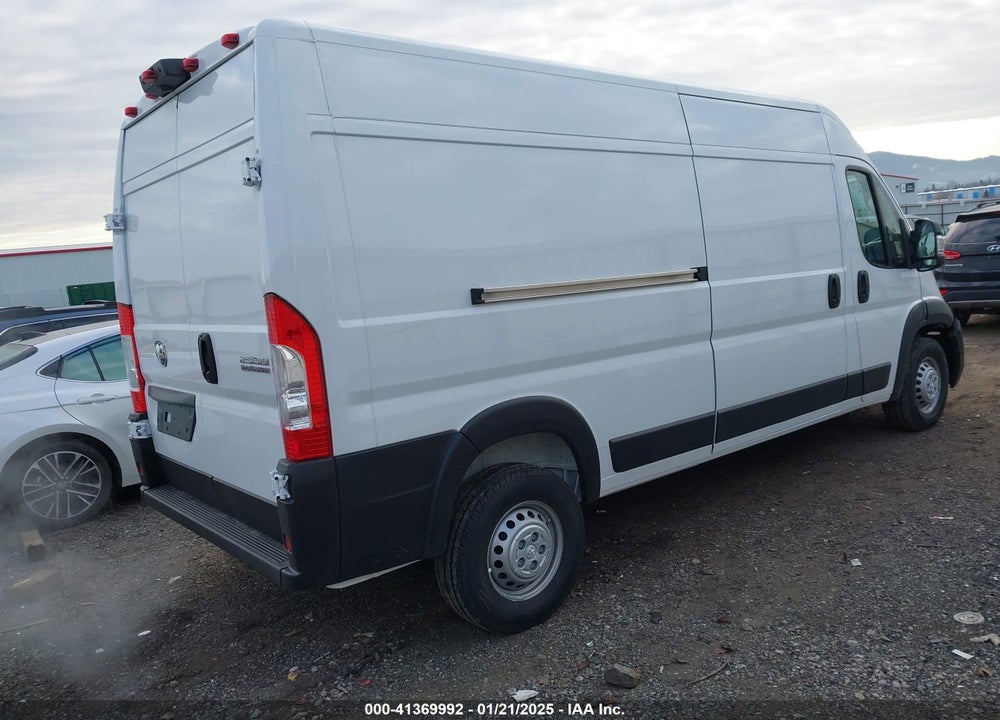 2025 RAM PROMASTER 2500 TRADESMAN HIGH ROOF 159 WB W/PASS SEAT VIN: 3C6LRVDG8SE519340