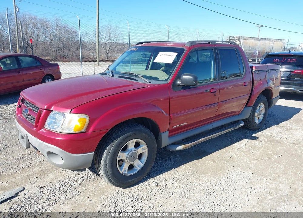 2001 FORD EXPLORER SPORT TRAC VIN: 1FMZU77E71UA98536