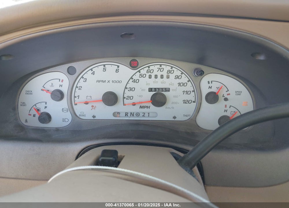 2001 FORD EXPLORER SPORT TRAC VIN: 1FMZU77E71UA98536