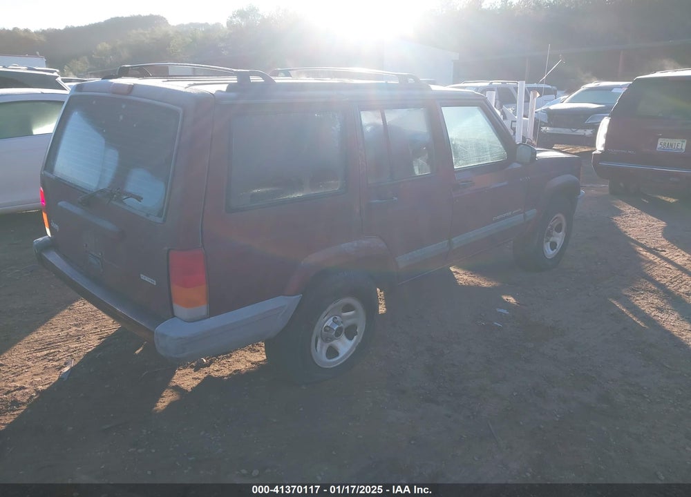 2001 JEEP CHEROKEE SPORT VIN: 1J4FT48S11L539624