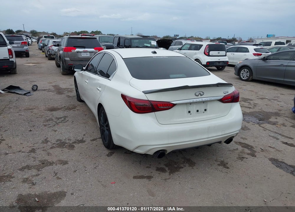 2018 INFINITI Q50 3.0T LUXE VIN: JN1EV7AP7JM354056