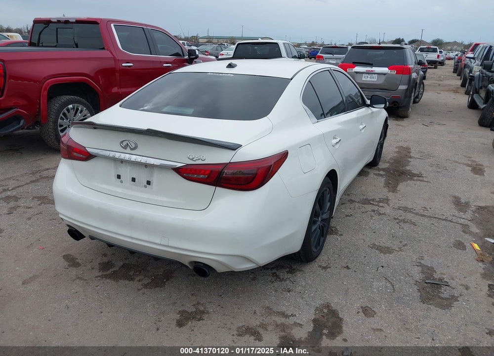 2018 INFINITI Q50 3.0T LUXE VIN: JN1EV7AP7JM354056