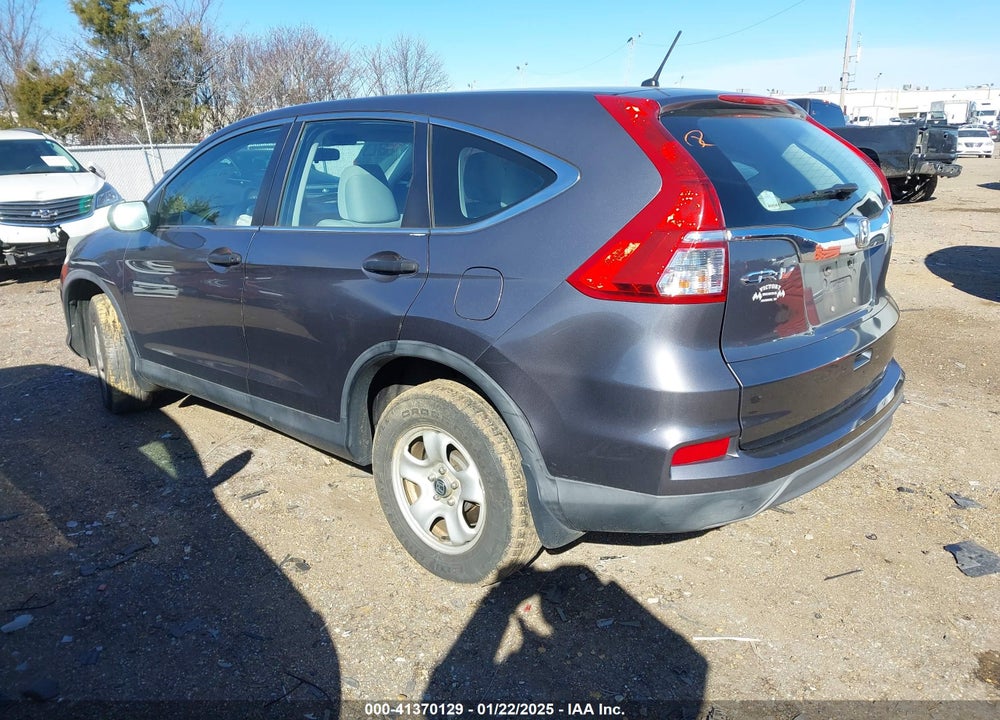2015 HONDA CR-V LX VIN: 5J6RM4H31FL105066