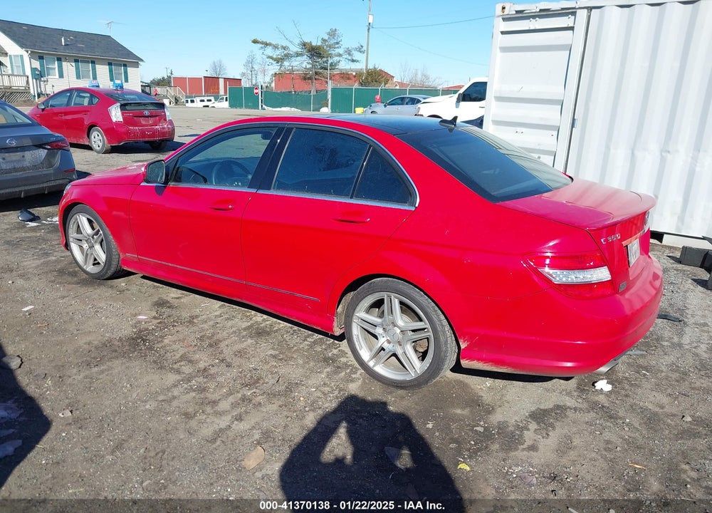 2008 MERCEDES-BENZ C 350 SPORT VIN: WDDGF56X58F183697