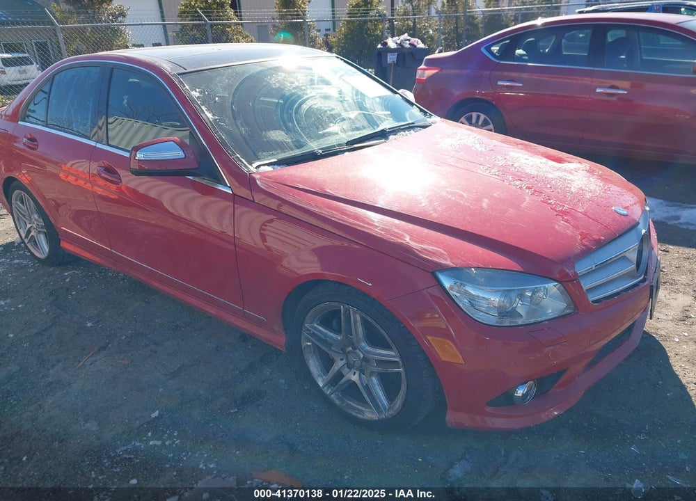 2008 MERCEDES-BENZ C 350 SPORT VIN: WDDGF56X58F183697