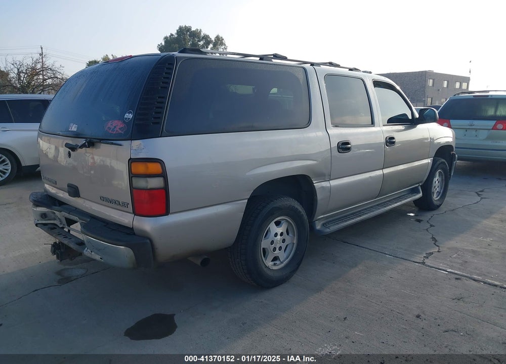 2005 CHEVROLET SUBURBAN 1500 LS VIN: 3GNFK16Z15G203845