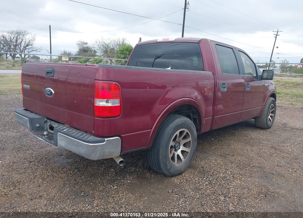 2006 FORD F-150 VIN: 1FTPW12V46KD96569