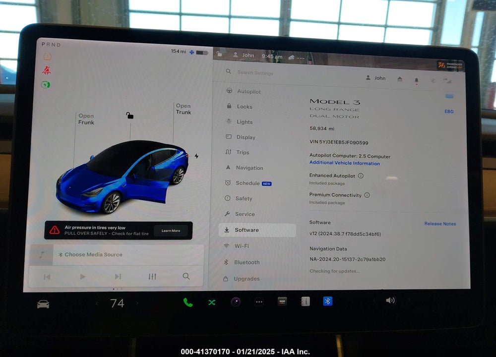 2018 TESLA MODEL 3 VIN: 5YJ3E1EB5JF090599