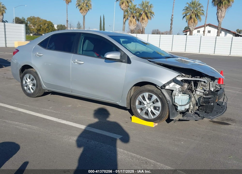 2019 TOYOTA COROLLA L VIN: 5YFBURHE4KP857528