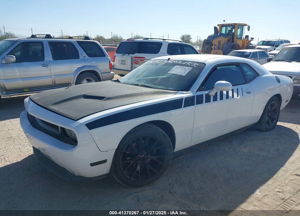 2012 DODGE CHALLENGER SXT VIN: 2C3CDYAG8CH268424