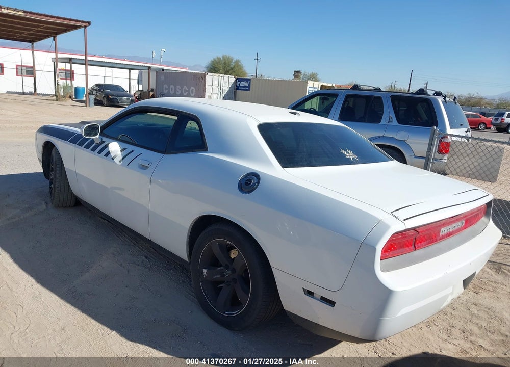 2012 DODGE CHALLENGER SXT VIN: 2C3CDYAG8CH268424