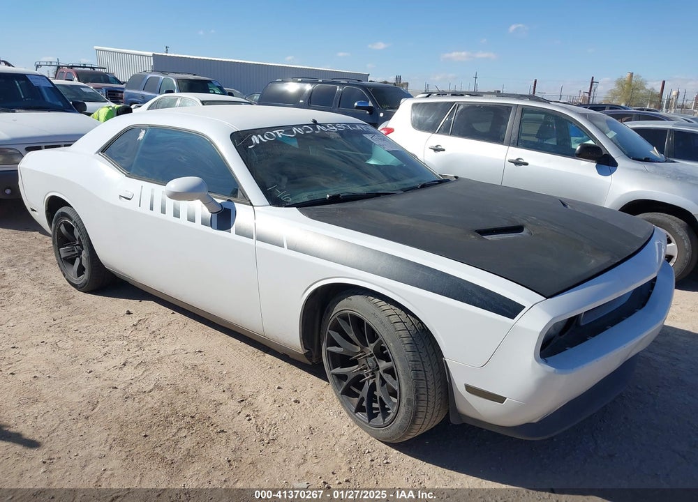 2012 DODGE CHALLENGER SXT VIN: 2C3CDYAG8CH268424