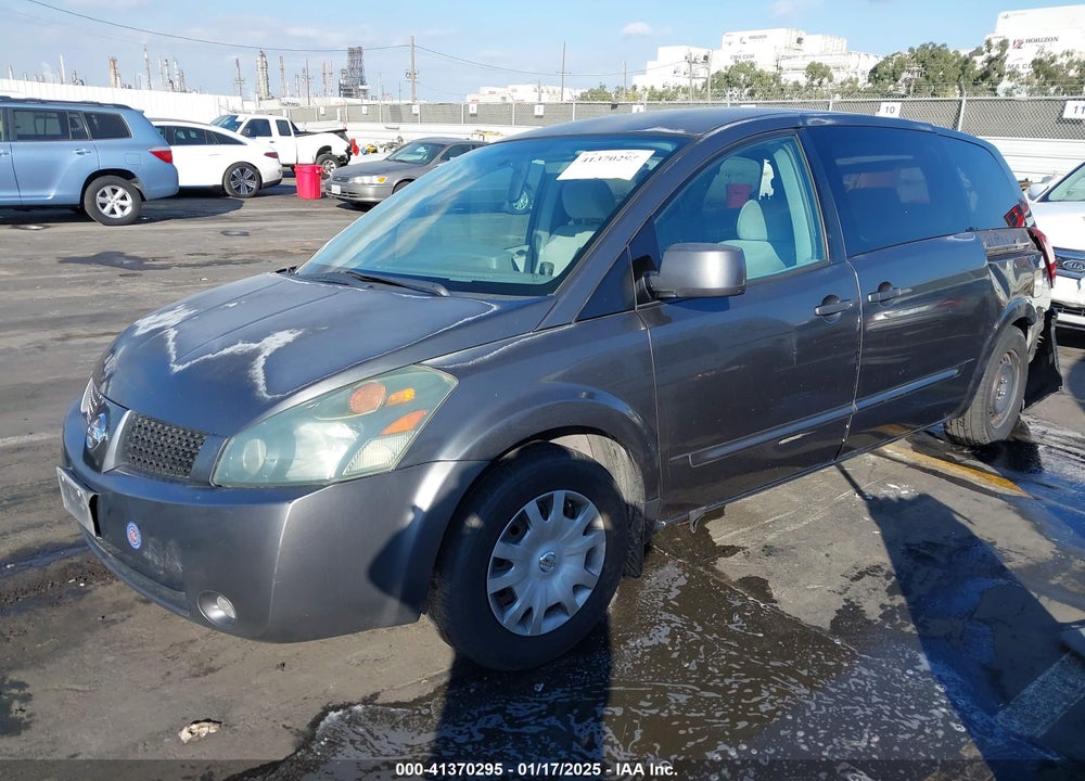 2004 NISSAN QUEST VIN: 5N1BV28U14N334927