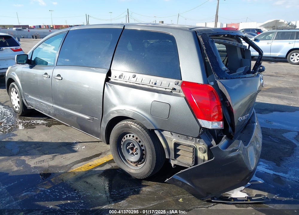 2004 NISSAN QUEST VIN: 5N1BV28U14N334927