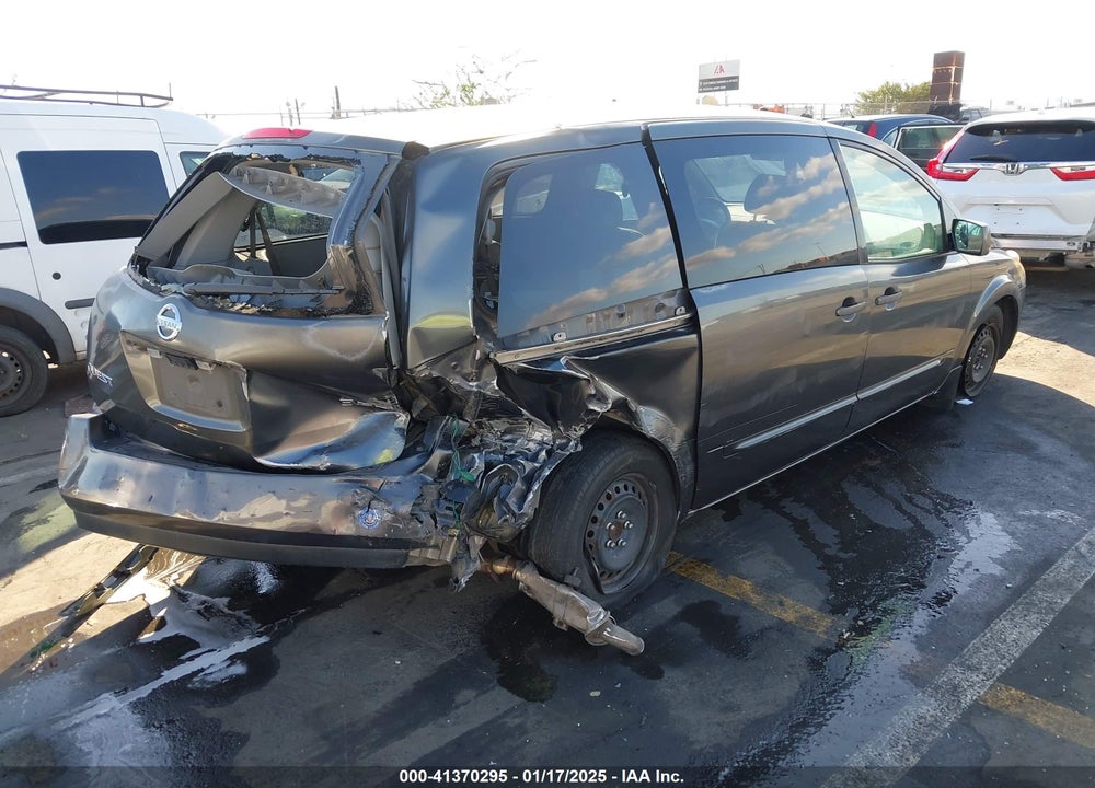 2004 NISSAN QUEST VIN: 5N1BV28U14N334927