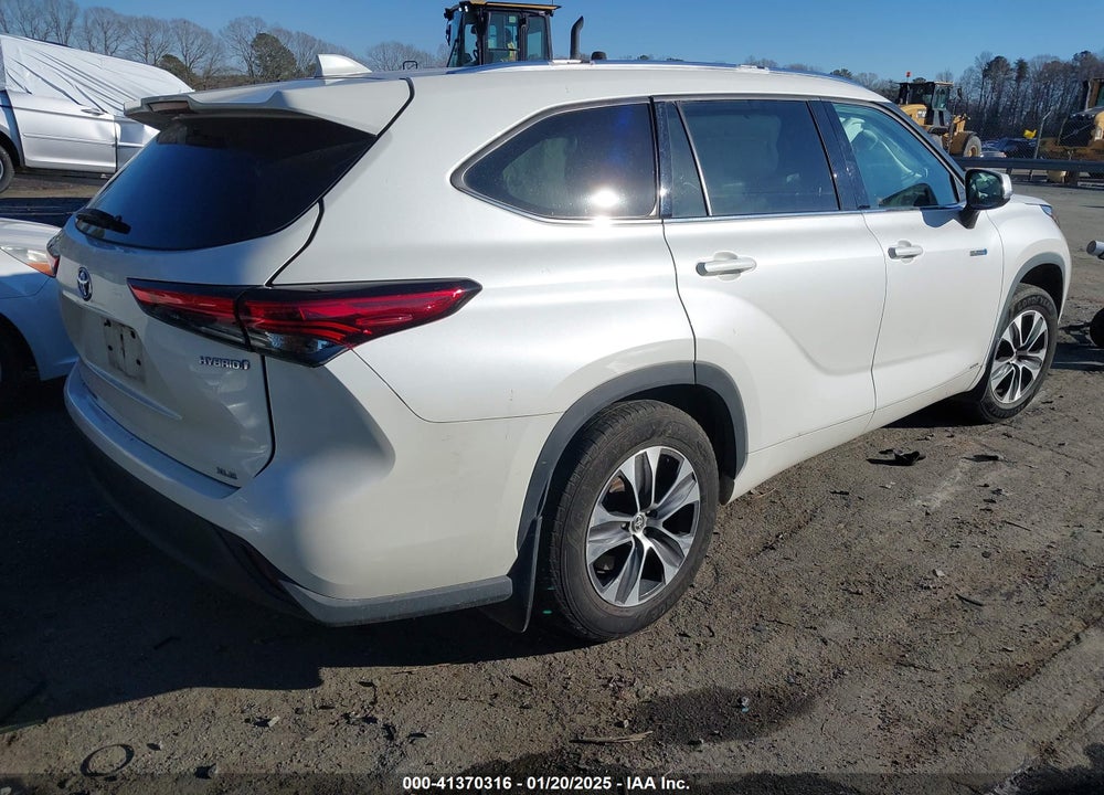 2020 TOYOTA HIGHLANDER HYBRID XLE VIN: 5TDHBRCH7LS509037