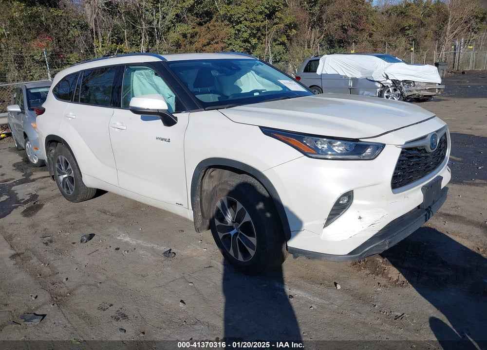2020 TOYOTA HIGHLANDER HYBRID XLE VIN: 5TDHBRCH7LS509037