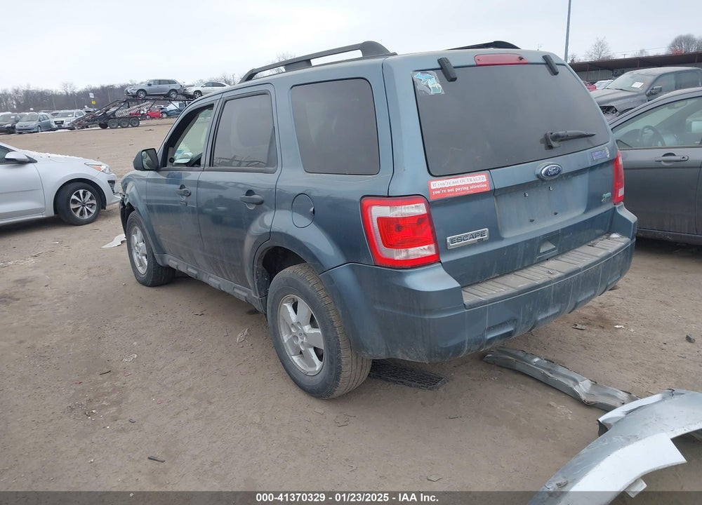 2010 FORD ESCAPE XLT VIN: 1FMCU9DG9AKB08955